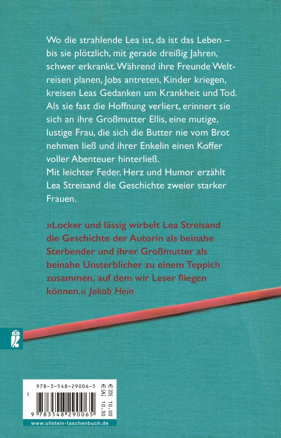 Rückseite: 9783548290065 | Im Sommer wieder Fahrrad | Lea Streisand | Taschenbuch | 272 S. | 2018