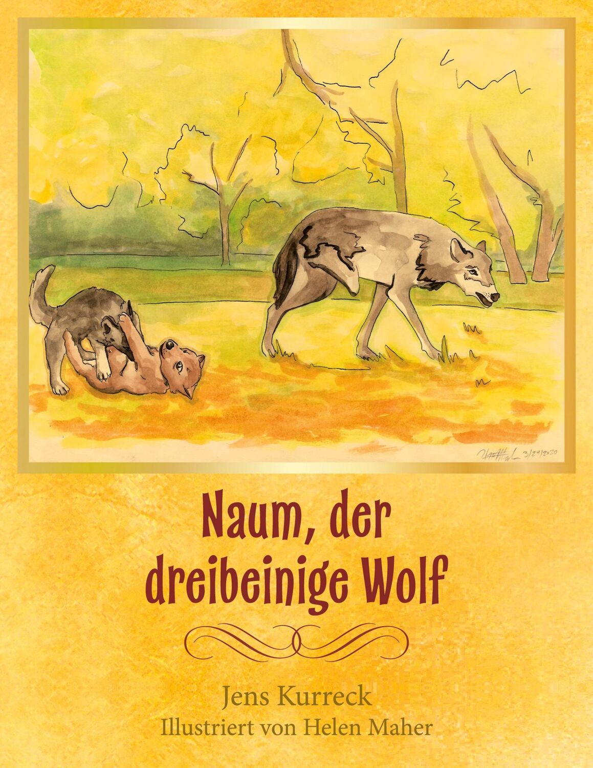 Cover: 9783752677720 | Naum, der dreibeinige Wolf | Jens Kurreck | Taschenbuch | Paperback