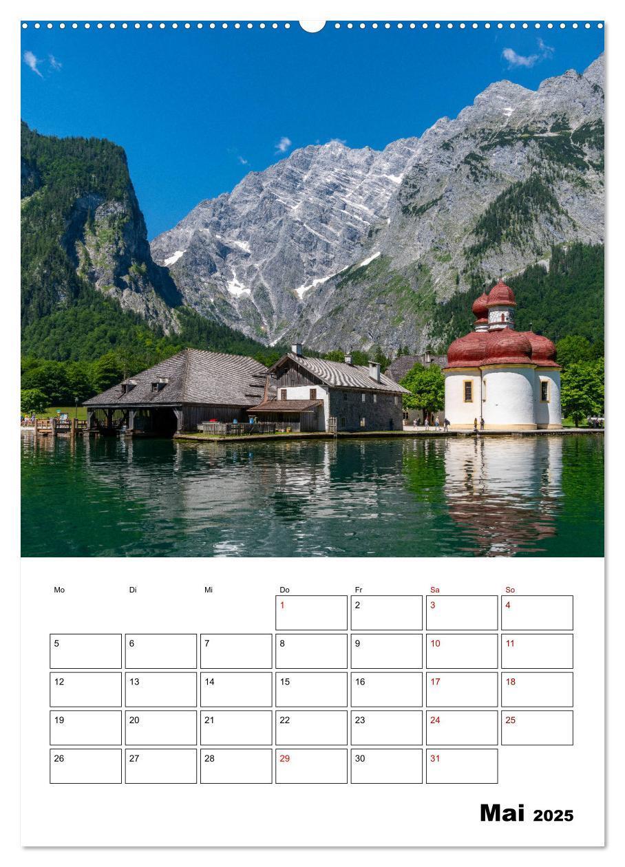 Bild: 9783435948031 | Mein Berchtesgadener Land (Wandkalender 2025 DIN A2 hoch), CALVENDO...