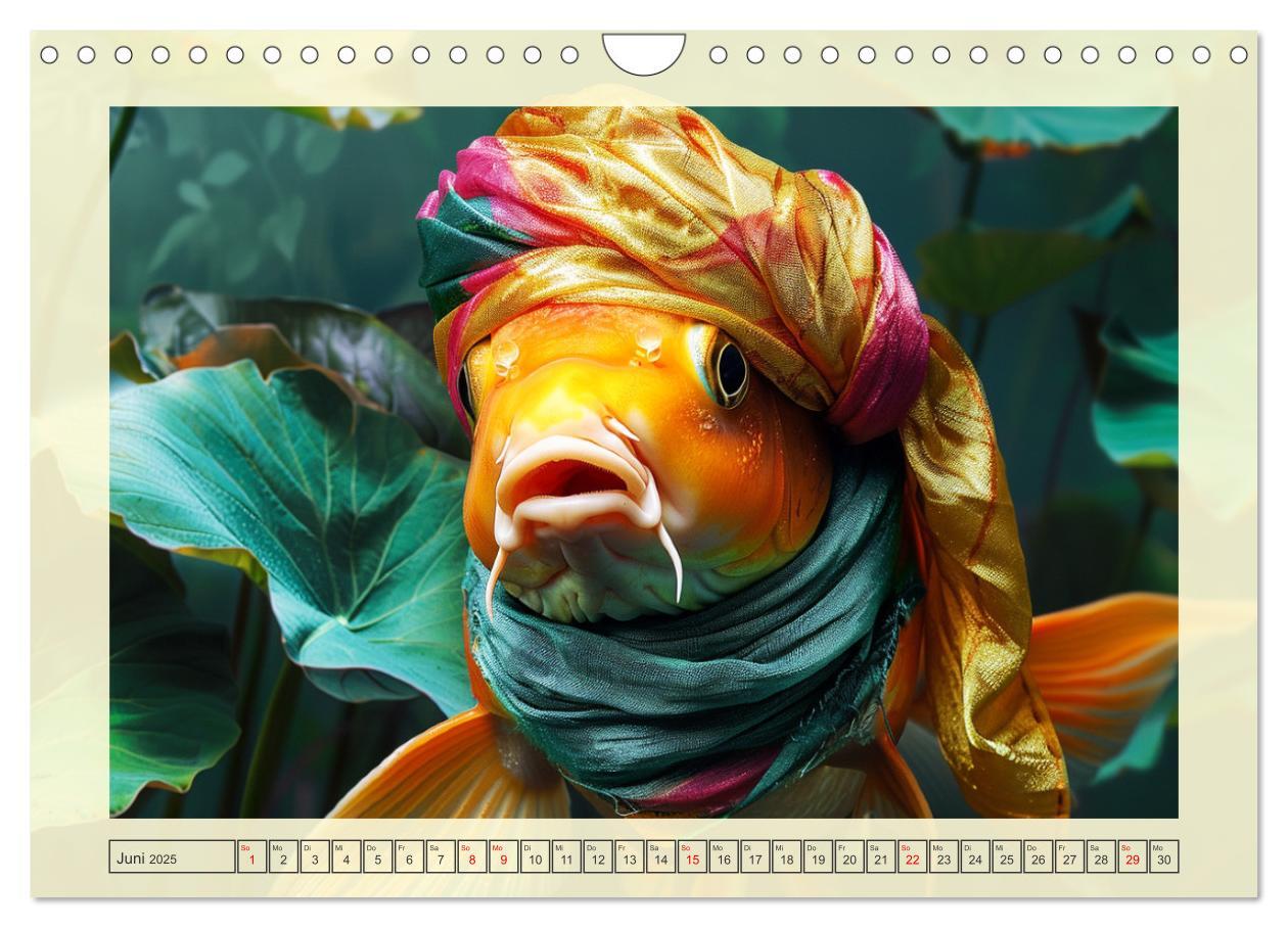 Bild: 9783435463763 | Fashion-Fisch. Die lustige Welt der Unterwasser-Mode (Wandkalender...