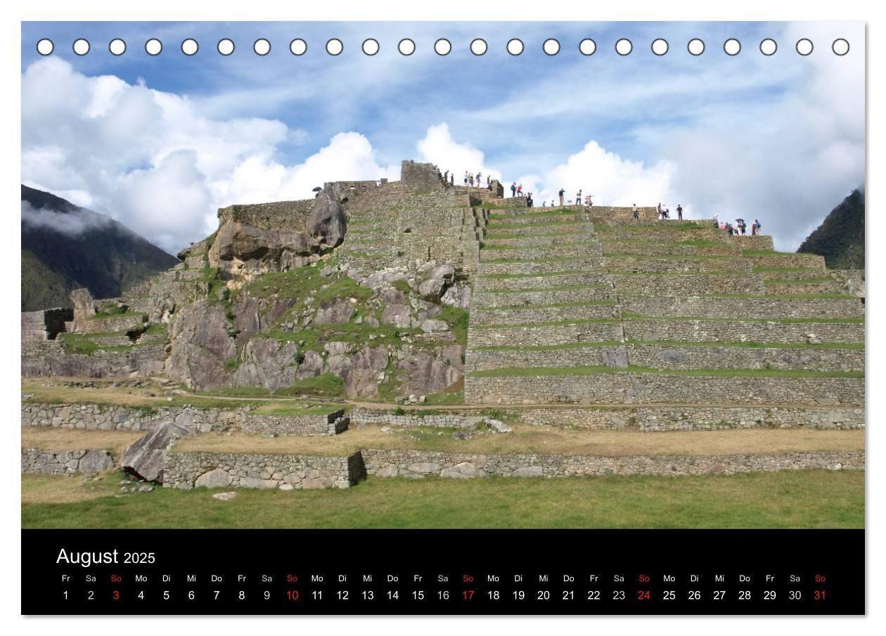 Bild: 9783435667383 | Machu Picchu - Die Stadt in den Wolken (Tischkalender 2025 DIN A5...