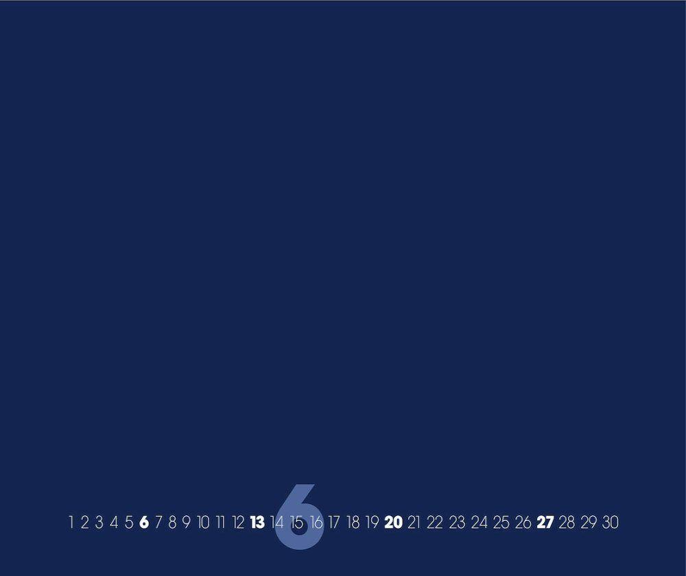 Bild: 9783931282035 | Blue  Blau 2025  Blanko Gross XL Format | Baback Haschemi | Kalender