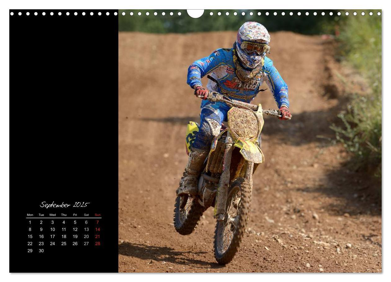 Bild: 9781325996216 | Motocross - MX UK-Version (Wall Calendar 2025 DIN A3 landscape),...