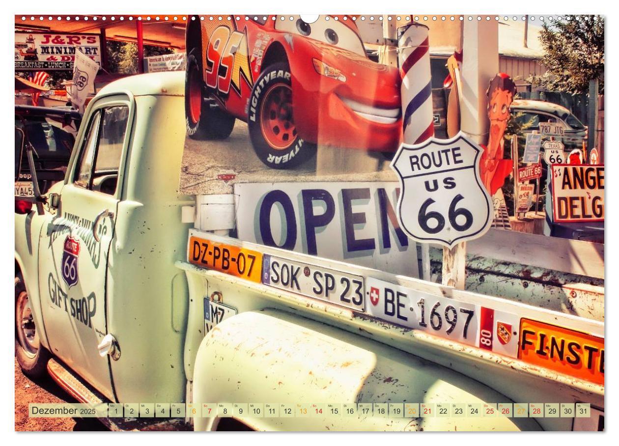 Bild: 9783435479672 | Nostalgie auf 2451 Meilen - Route 66 (Wandkalender 2025 DIN A2...