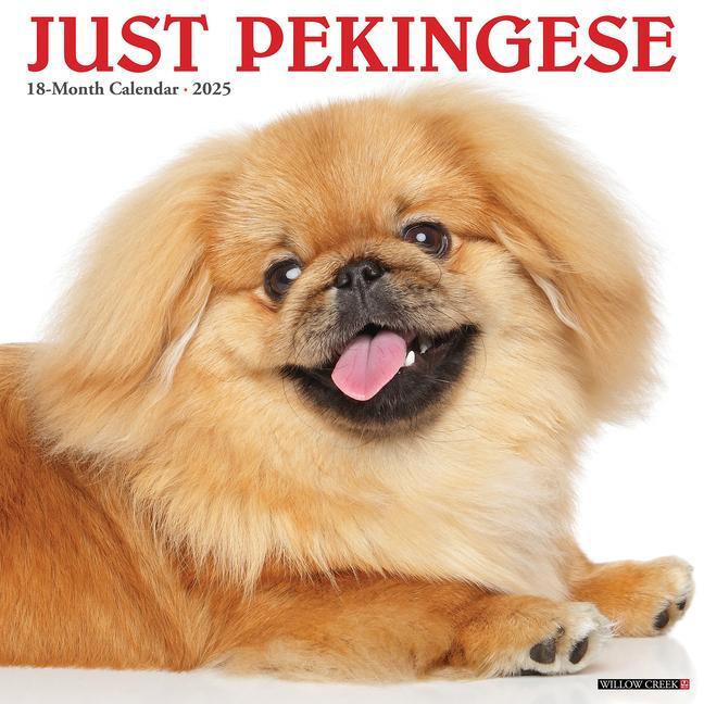 Cover: 9781549244407 | Just Pekingese 2025 12 X 12 Wall Calendar | Willow Creek Press | 2025