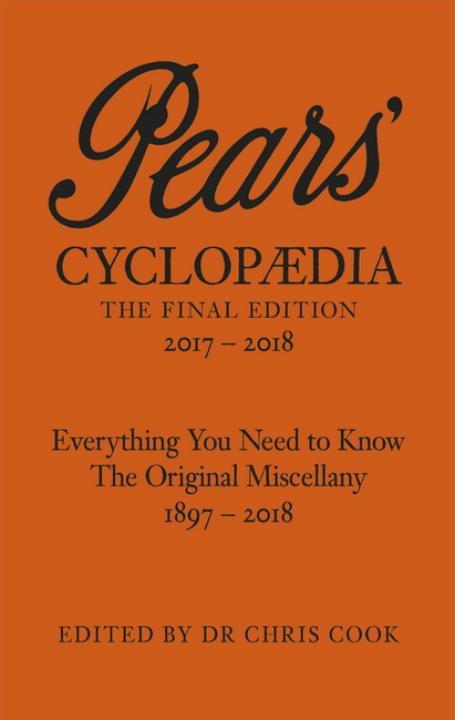 Cover: 9780141985541 | Pears' Cyclopaedia 2017-2018 | Chris Cook | Buch | Gebunden | Englisch