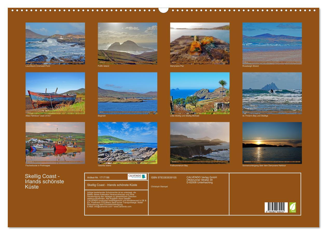 Bild: 9783383939105 | Skellig Coast - Irlands schönste Küste (Wandkalender 2025 DIN A2...