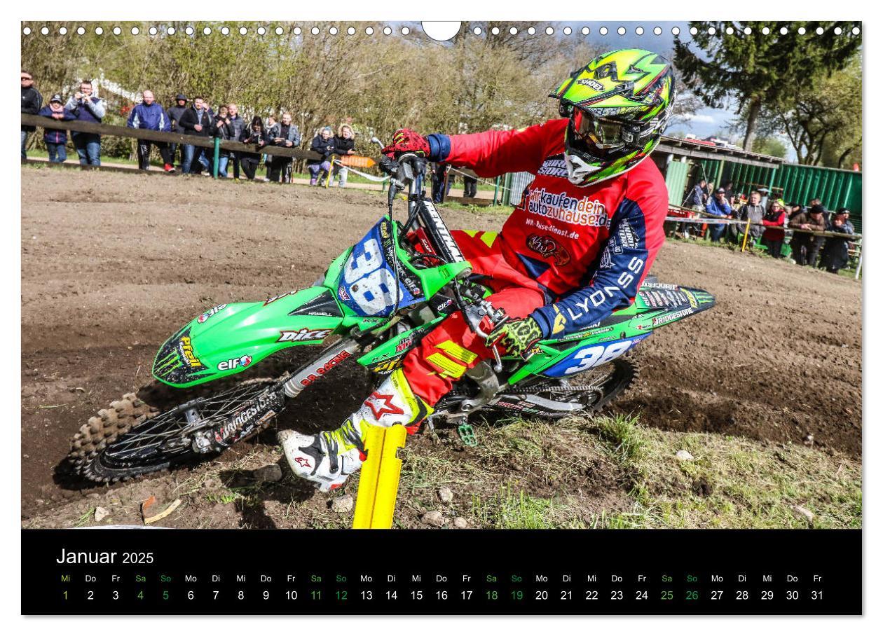 Bild: 9783435374335 | Motocross Ladies 2025 (Wandkalender 2025 DIN A3 quer), CALVENDO...