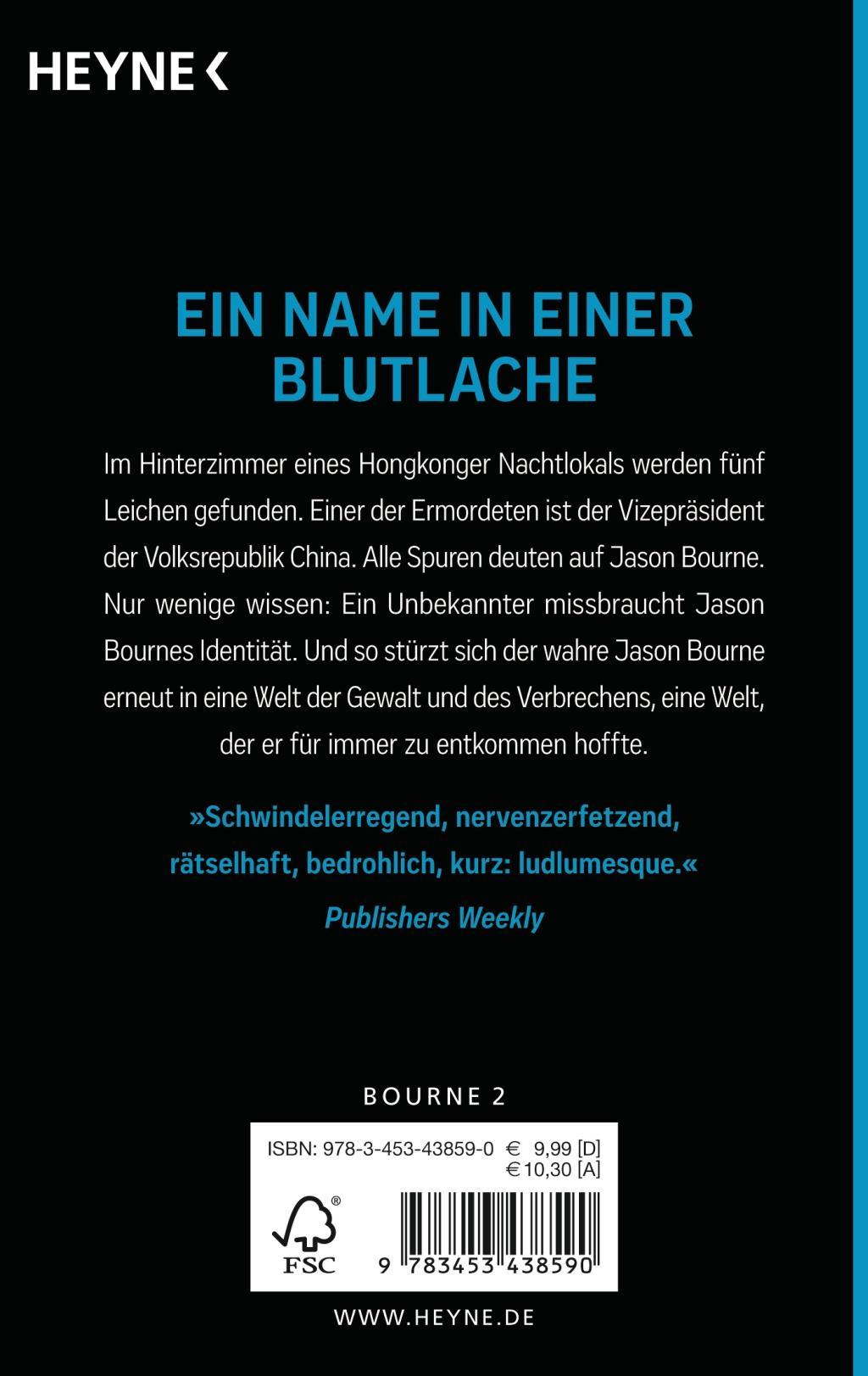 Bild: 9783453438590 | Das Bourne Imperium | Robert Ludlum | Taschenbuch | Jason Bourne