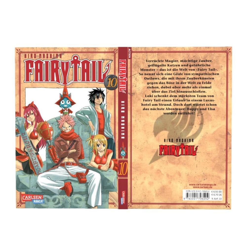 Bild: 9783551796202 | Fairy Tail. Bd.10 | Hiro Mashima | Taschenbuch | 192 S. | Deutsch