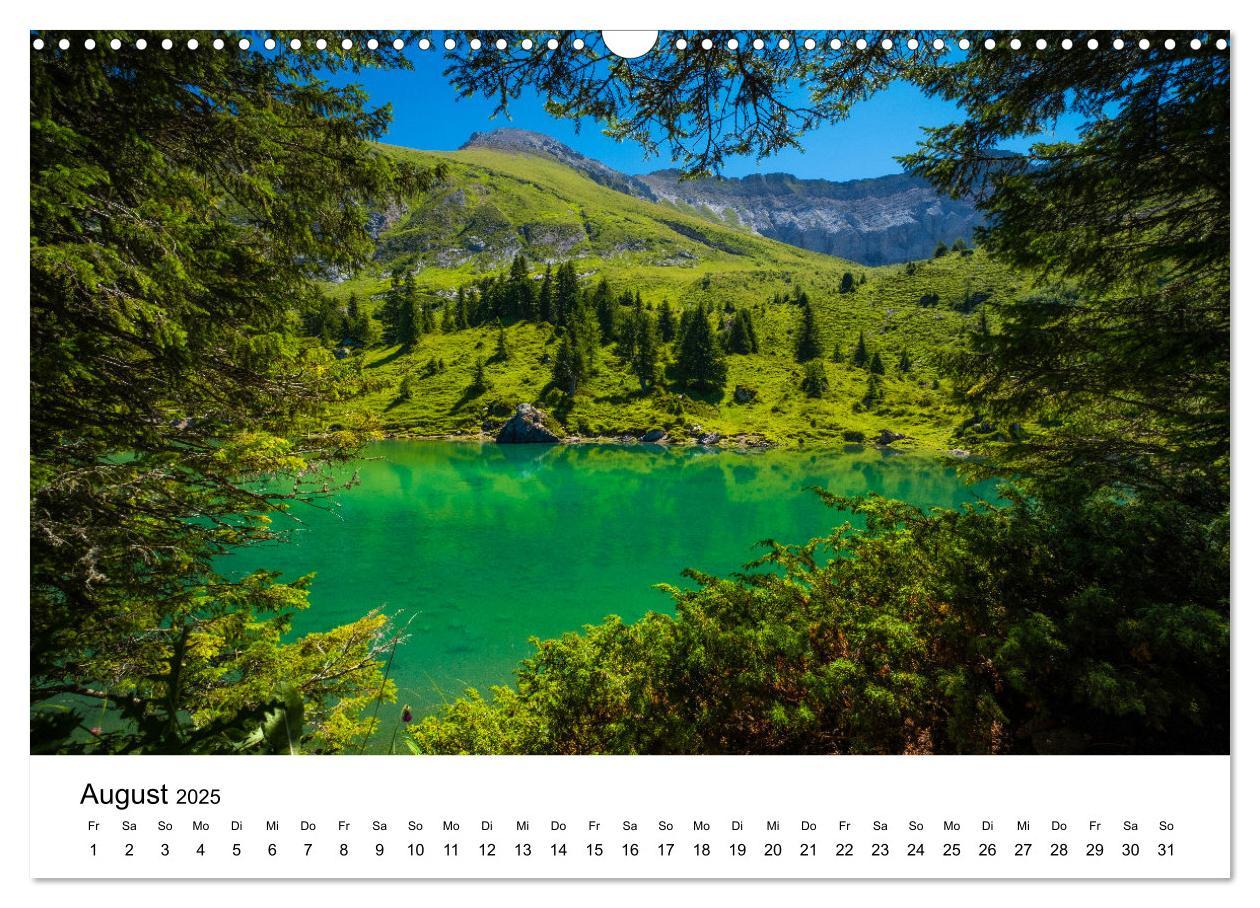 Bild: 9783383833762 | Wasserwelt Schweiz (Wandkalender 2025 DIN A3 quer), CALVENDO...