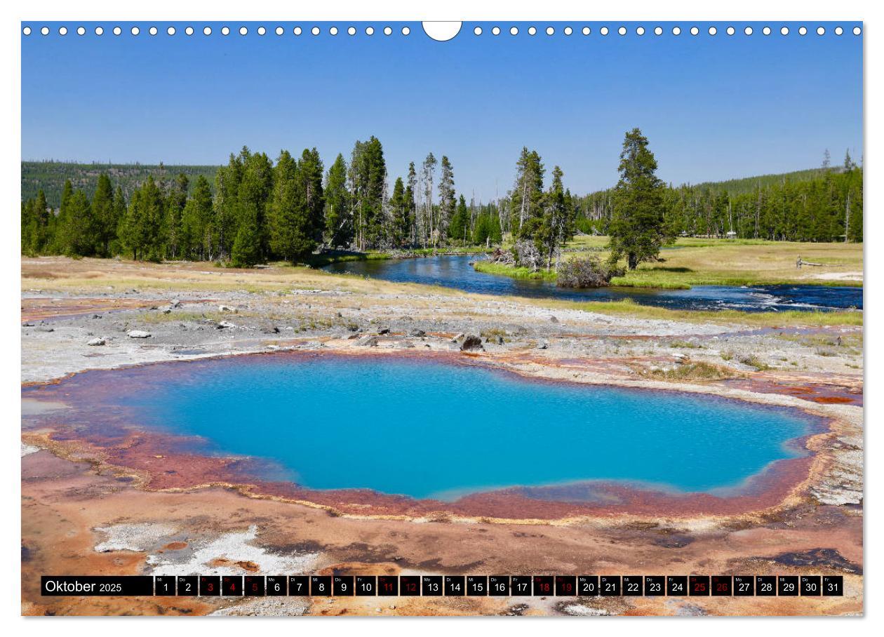 Bild: 9783435284726 | Wunderwelt Yellowstone 2025 (Wandkalender 2025 DIN A3 quer),...