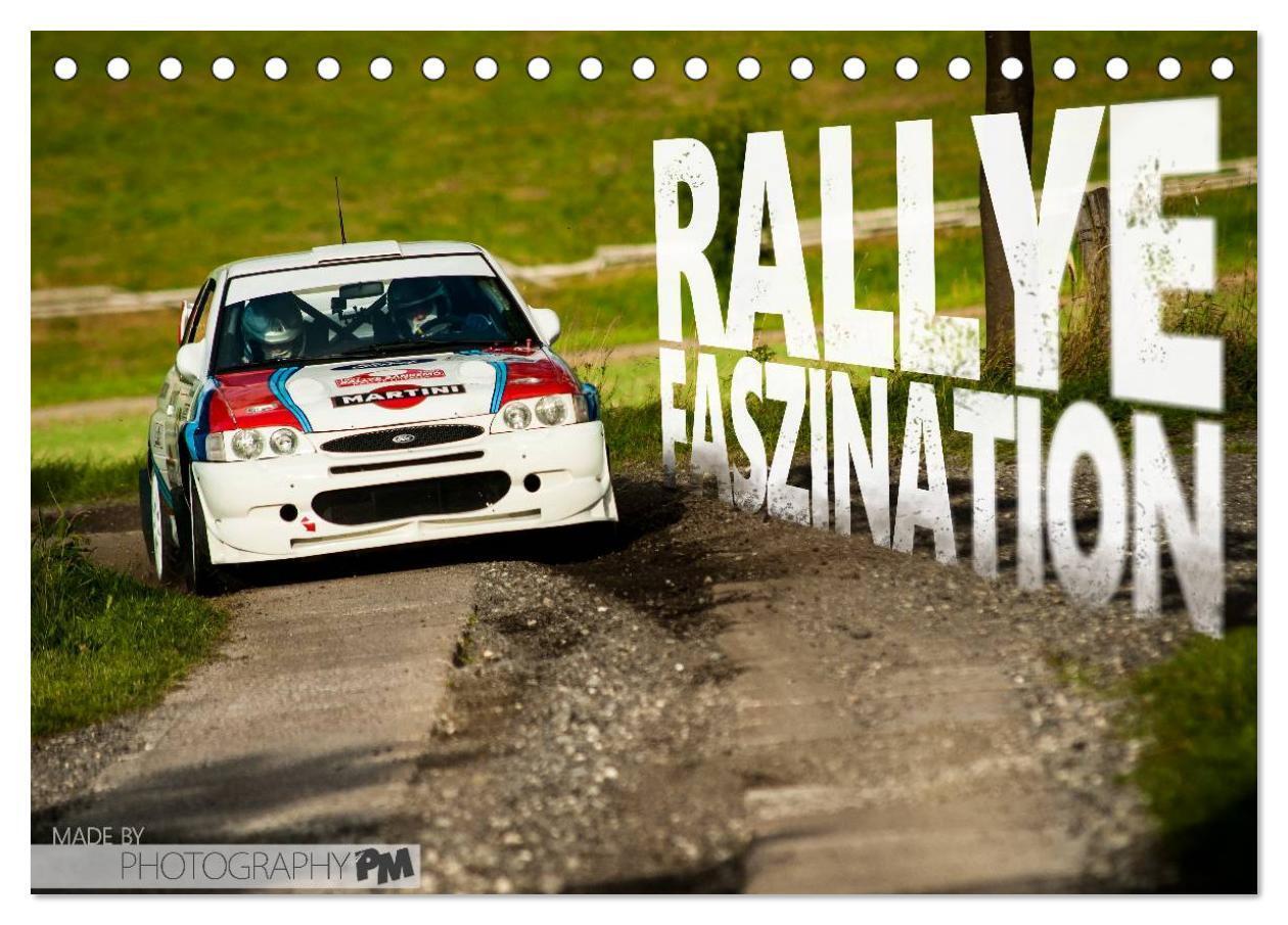 Cover: 9783435678020 | Rallye Faszination 2025 (Tischkalender 2025 DIN A5 quer), CALVENDO...