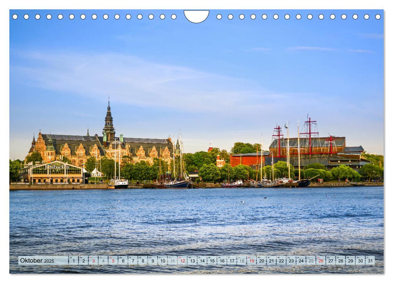 Bild: 9783435106059 | Stockholm - Maritime Ansichten (Wandkalender 2025 DIN A4 quer),...