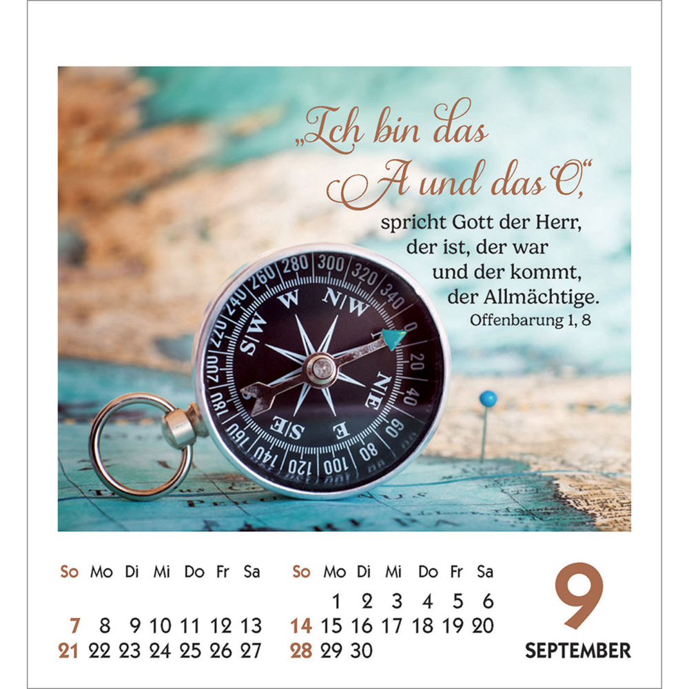 Bild: 9783754890356 | Lieblingsworte umgeben dich 2025 | Aufkleber-Kalender | Kalender