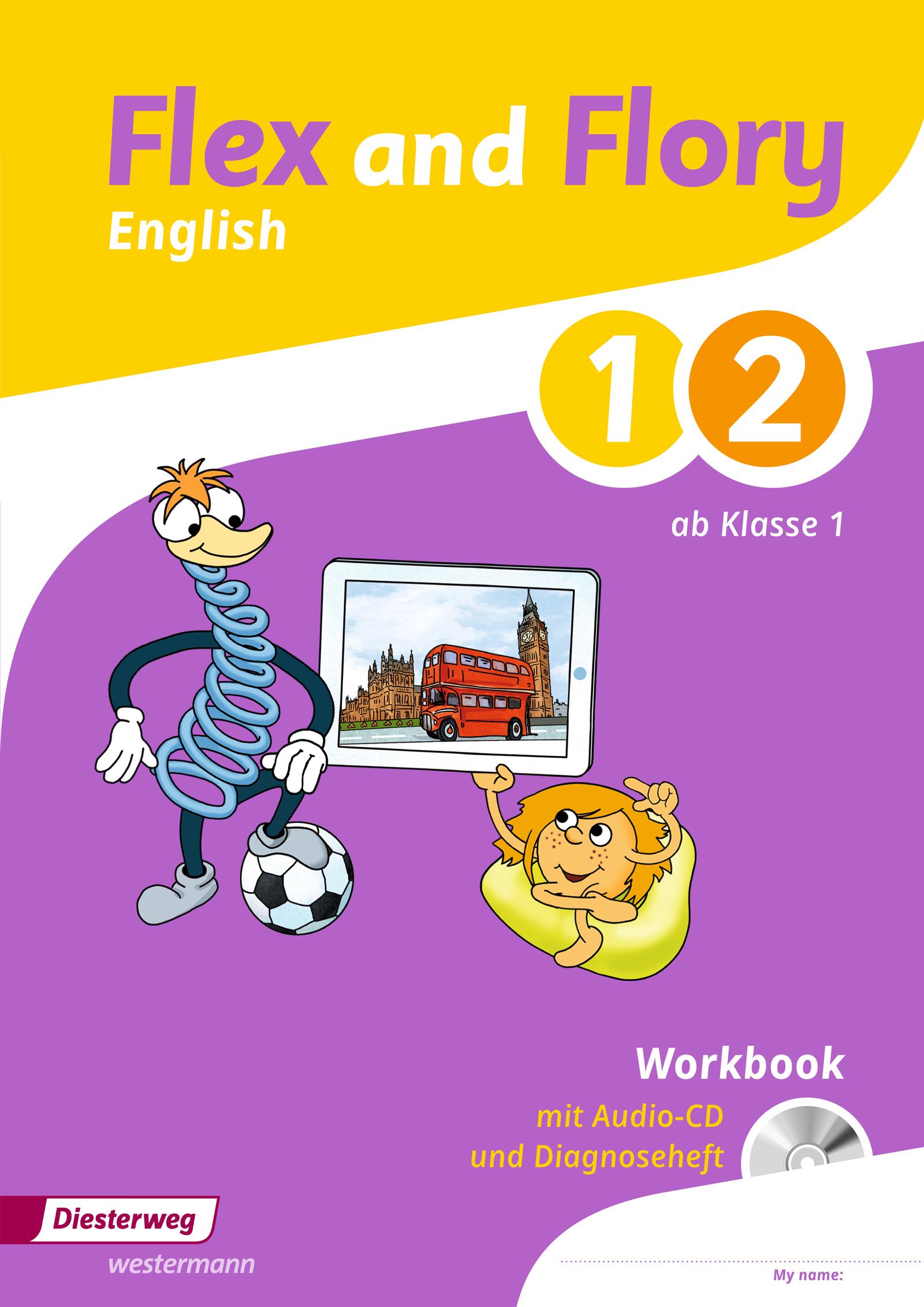 Cover: 9783425057071 | Flex and Flory 1-4. Workbook 1 / 2 mit Schüler-Audio-CD und...