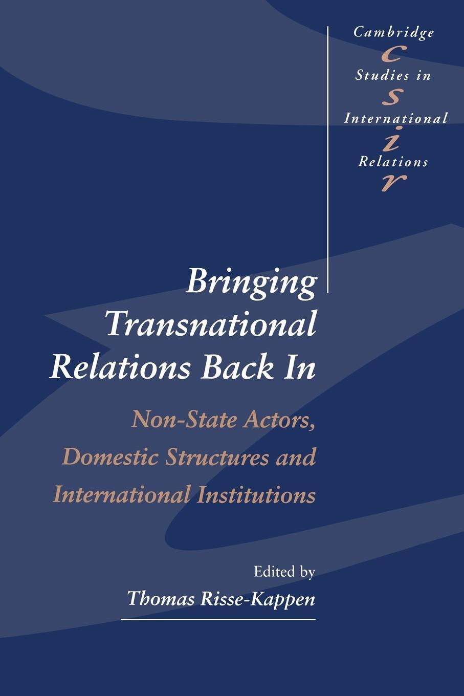 Cover: 9780521484411 | Bringing Transnational Relations Back in | Steve Smith | Taschenbuch