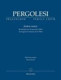 Cover: 9790006535453 | Stabat Mater | Bearbeitet für Frauenchor SMA. Klavierauszug