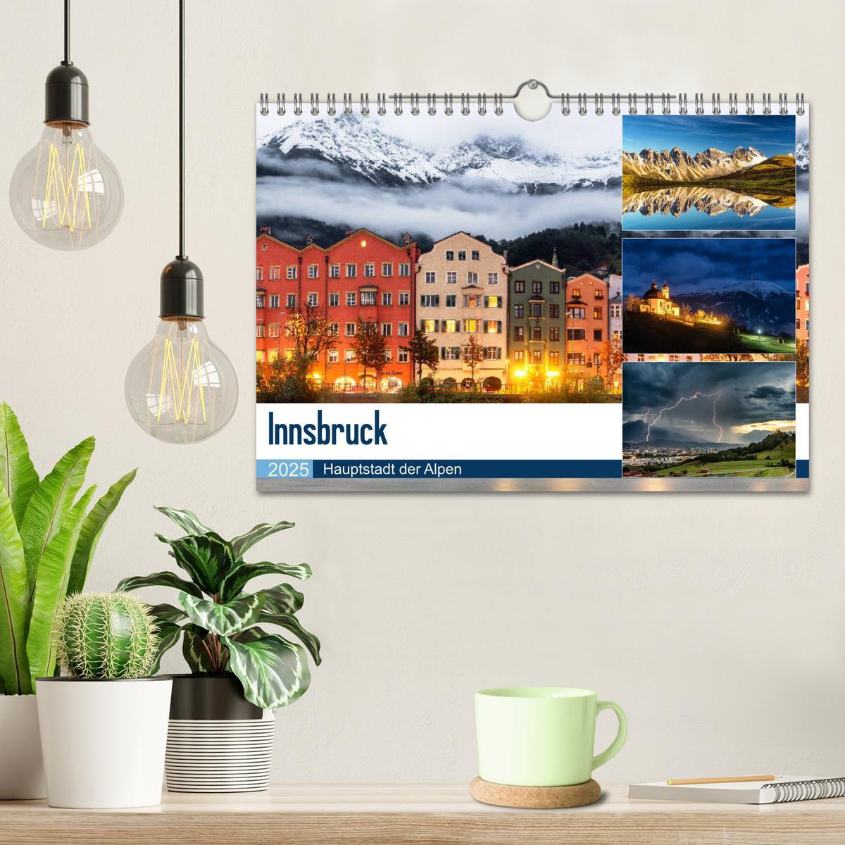 Bild: 9783435189984 | Innsbruck - Hauptstadt der Alpen (Wandkalender 2025 DIN A4 quer),...