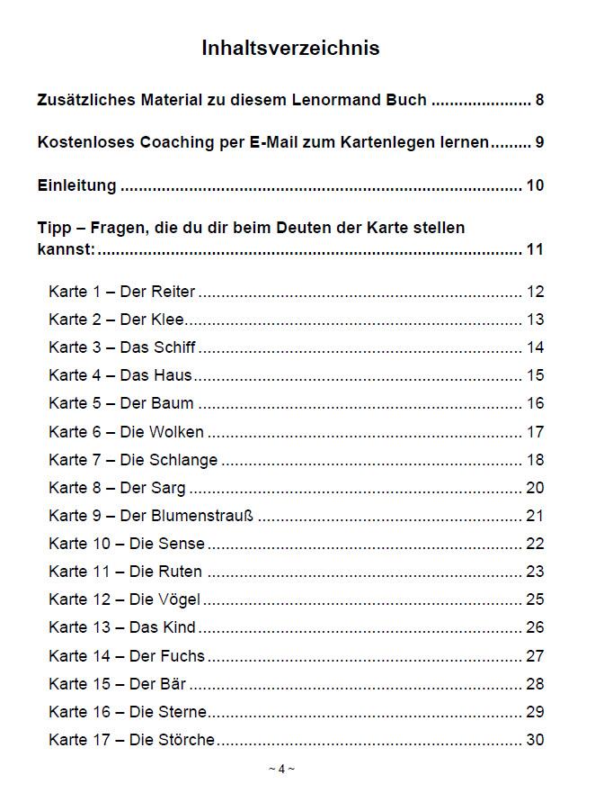 Bild: 9783943729931 | Kartenlegen lernen mit 40x LENORMAND POWER Räume und Gegenstände