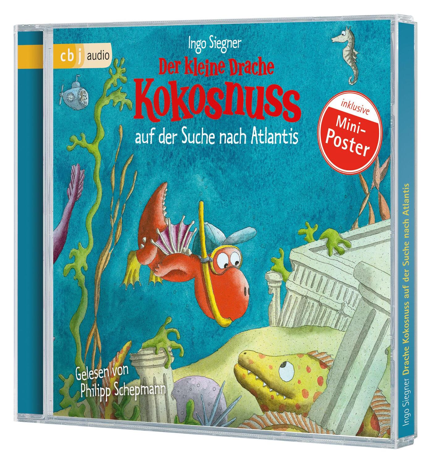 Bild: 9783837107821 | Der kleine Drache Kokosnuss 15 auf der Suche nach Atlantis | Siegner