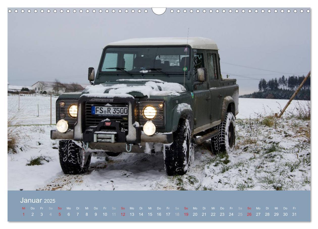 Bild: 9783435505890 | Defender für's Grobe (Wandkalender 2025 DIN A3 quer), CALVENDO...