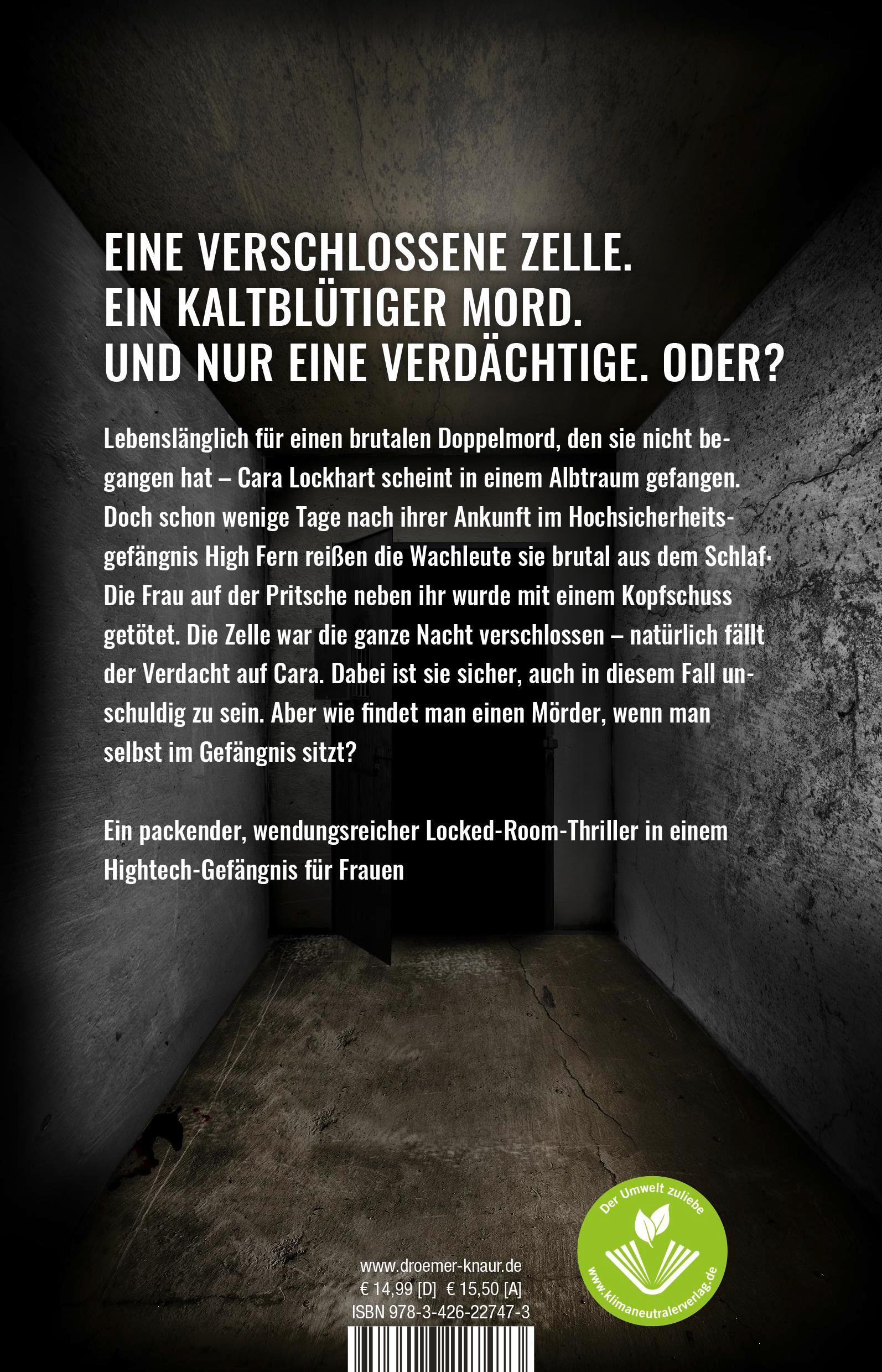 Rückseite: 9783426227473 | Four Walls - Nur ein einziger Ausweg | Thriller | Chris McGeorge