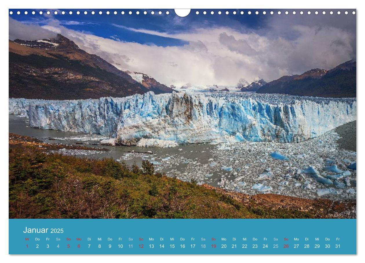 Bild: 9783435608102 | Farbenfrohes Patagonien (Wandkalender 2025 DIN A3 quer), CALVENDO...