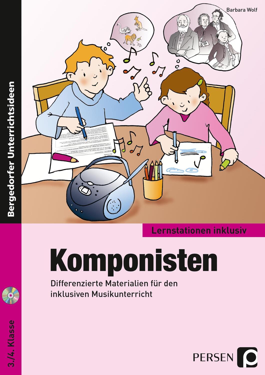 Cover: 9783403236177 | Komponisten | Barbara Wolf | Taschenbuch | Lernstationen inklusiv