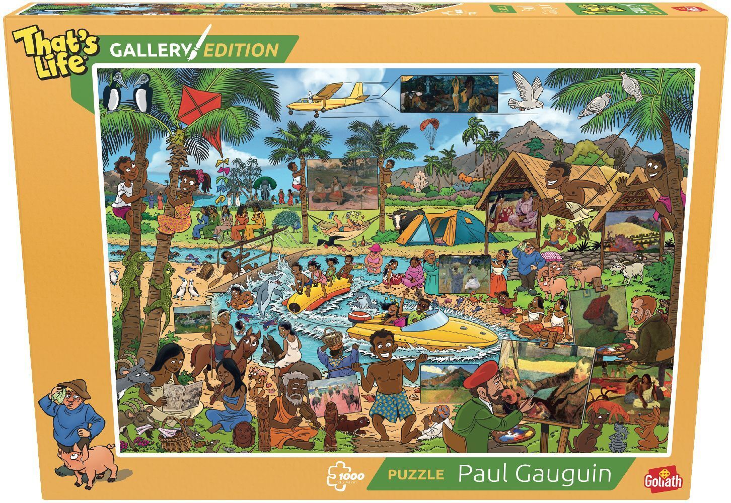 Cover: 8720077279094 | That's Life - Gallery Edition - Paul Gauguin | Spiel | In Karton