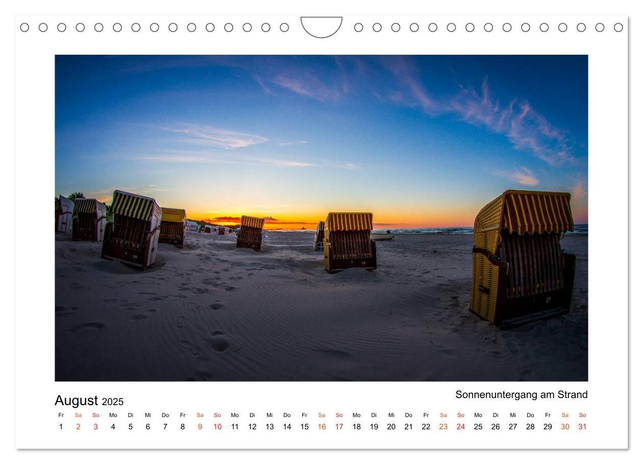 Bild: 9783435809745 | Bezauberndes Usedom (Wandkalender 2025 DIN A4 quer), CALVENDO...