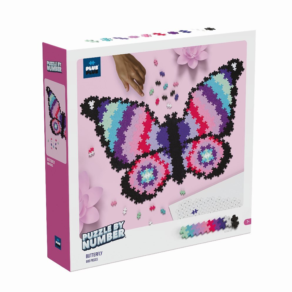 Cover: 5710409106948 | 800 Kreativ Bausteine Puzzle Schmetterling | 9603915 | 2022