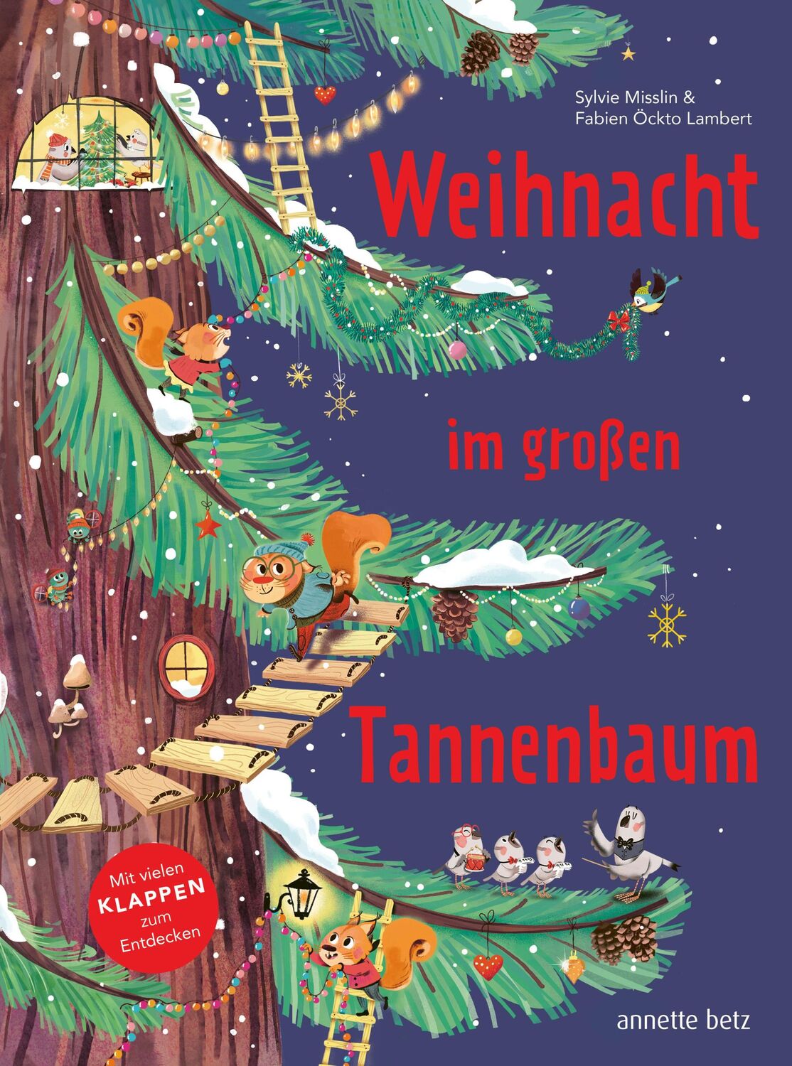 Cover: 9783219120554 | Weihnacht im großen Tannenbaum - Ein Pappbilderbuch mit vielen...