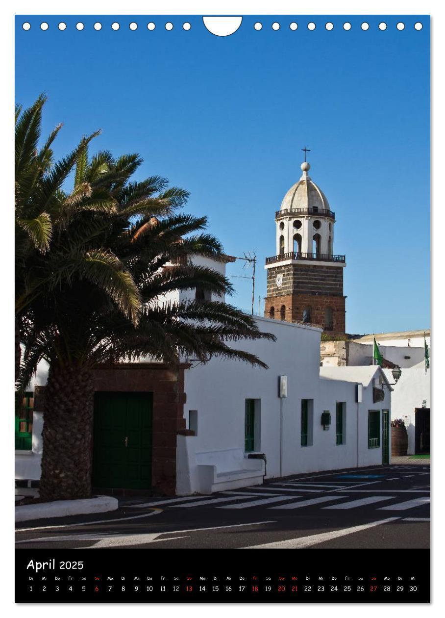 Bild: 9783457082140 | Lanzarote (Wandkalender 2025 DIN A4 hoch), CALVENDO Monatskalender