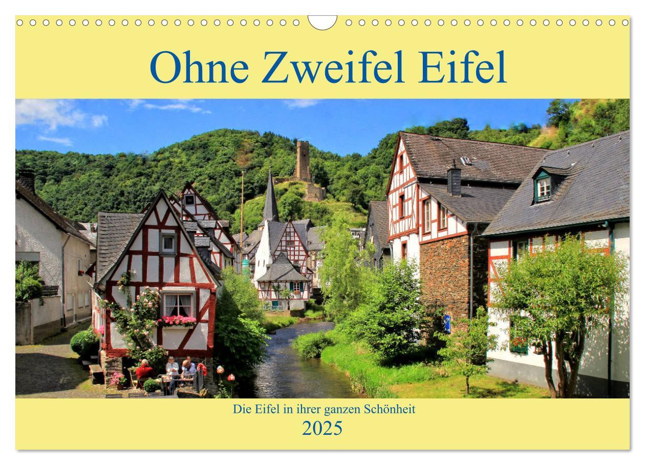 Cover: 9783435447541 | Ohne Zweifel Eifel (Wandkalender 2025 DIN A3 quer), CALVENDO...