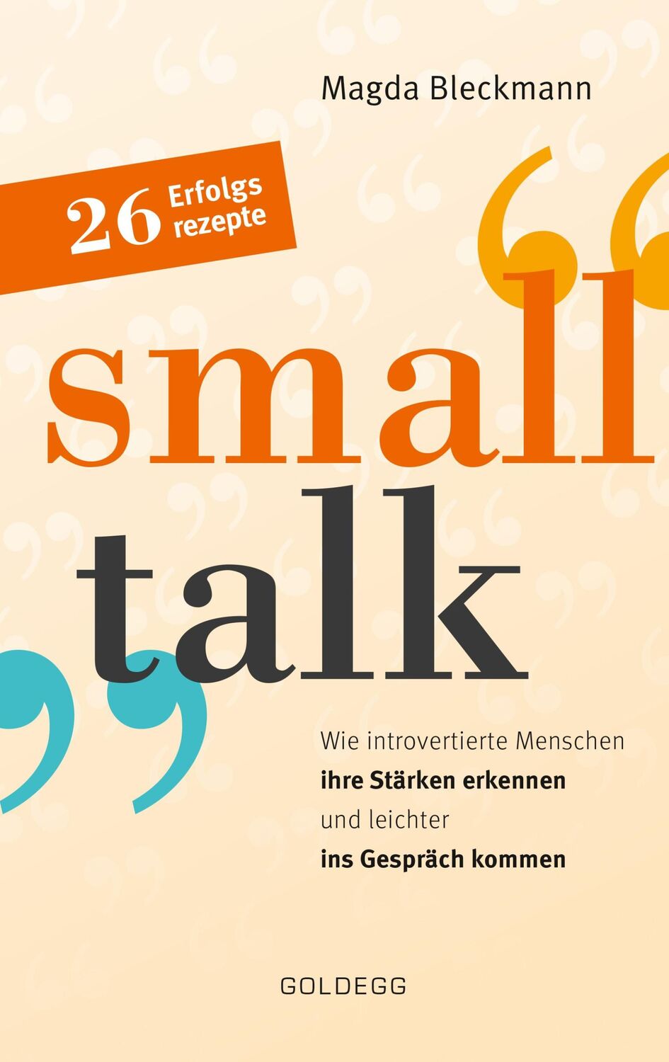 Cover: 9783990601099 | Smalltalk | Magda Bleckmann | Taschenbuch | 240 S. | Deutsch | 2019