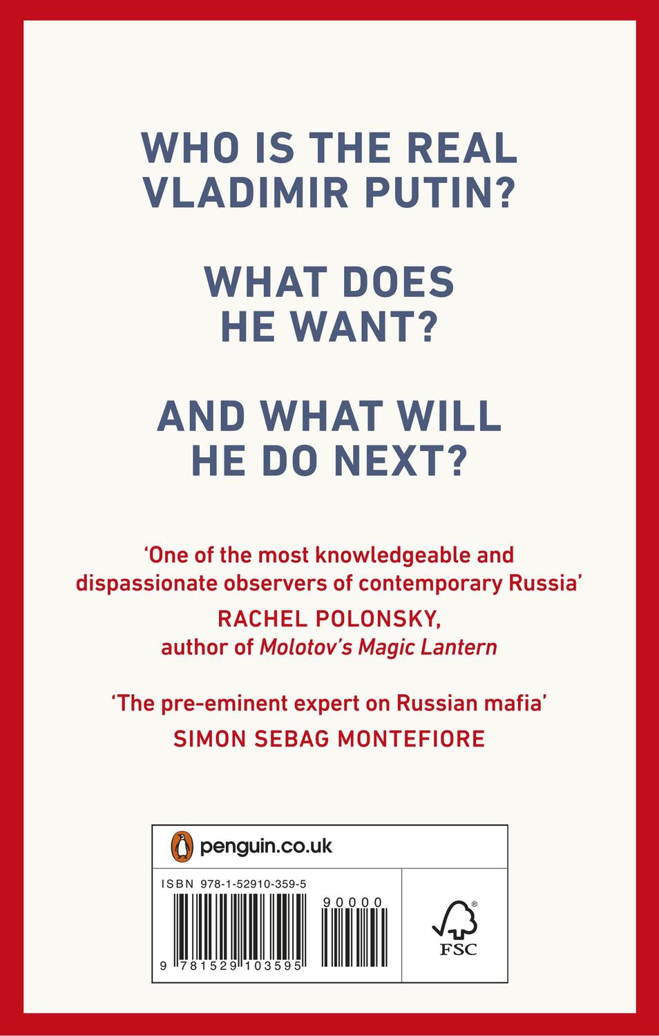 Rückseite: 9781529103595 | We Need to Talk About Putin | How the West gets him wrong | Galeotti