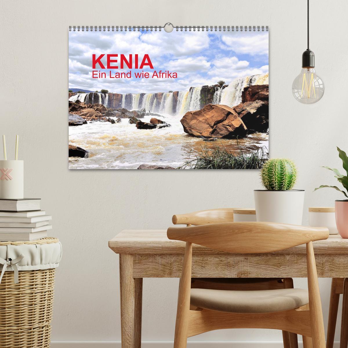 Bild: 9783435442331 | Kenia - Ein Land wie Afrika (Wandkalender 2025 DIN A3 quer),...