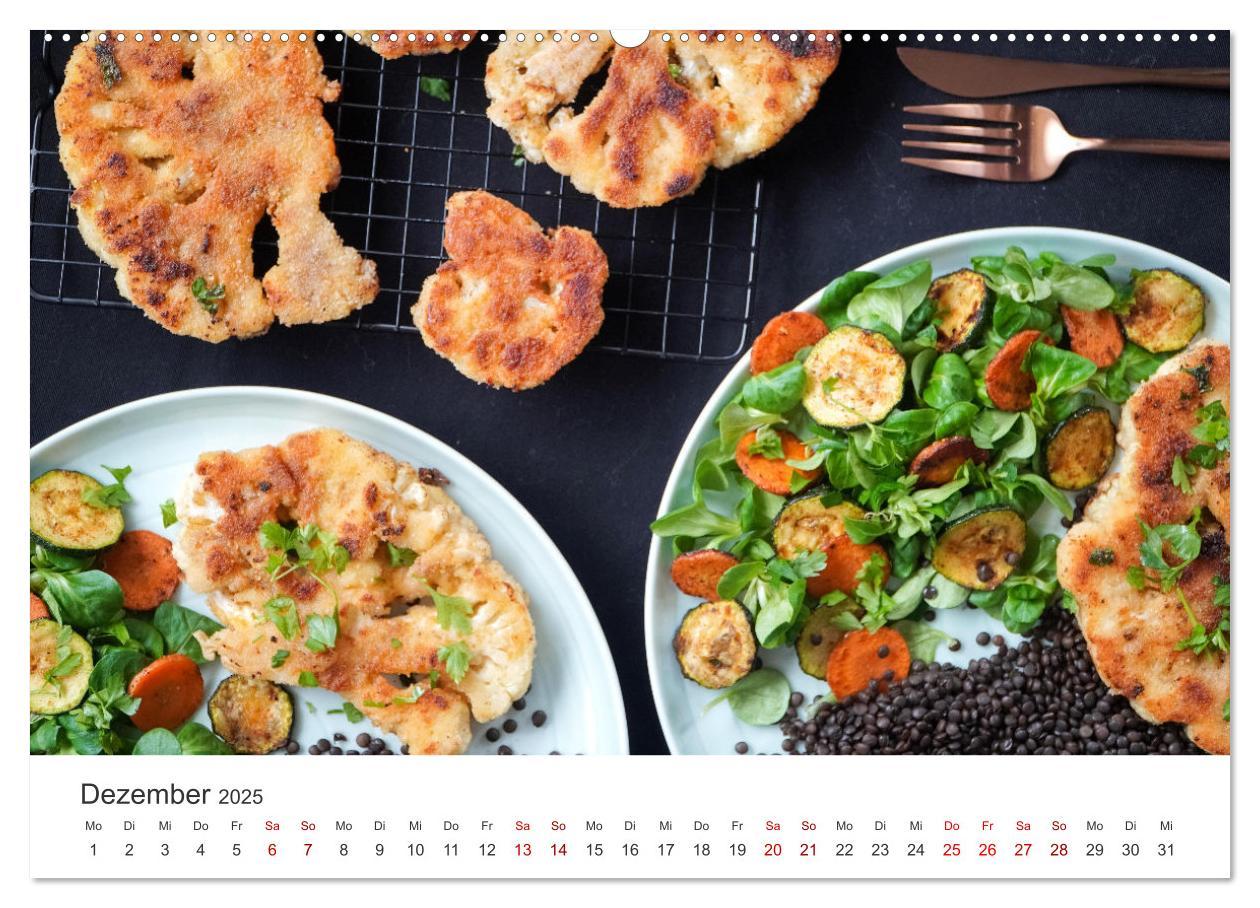 Bild: 9783383930034 | Veganer Essen - Pflanzenbasierte Köstlichkeiten (Wandkalender 2025...