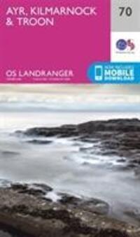 Cover: 9780319261682 | Ayr, Kilmarnock &amp; Troon | Ordnance Survey | (Land-)Karte | Englisch