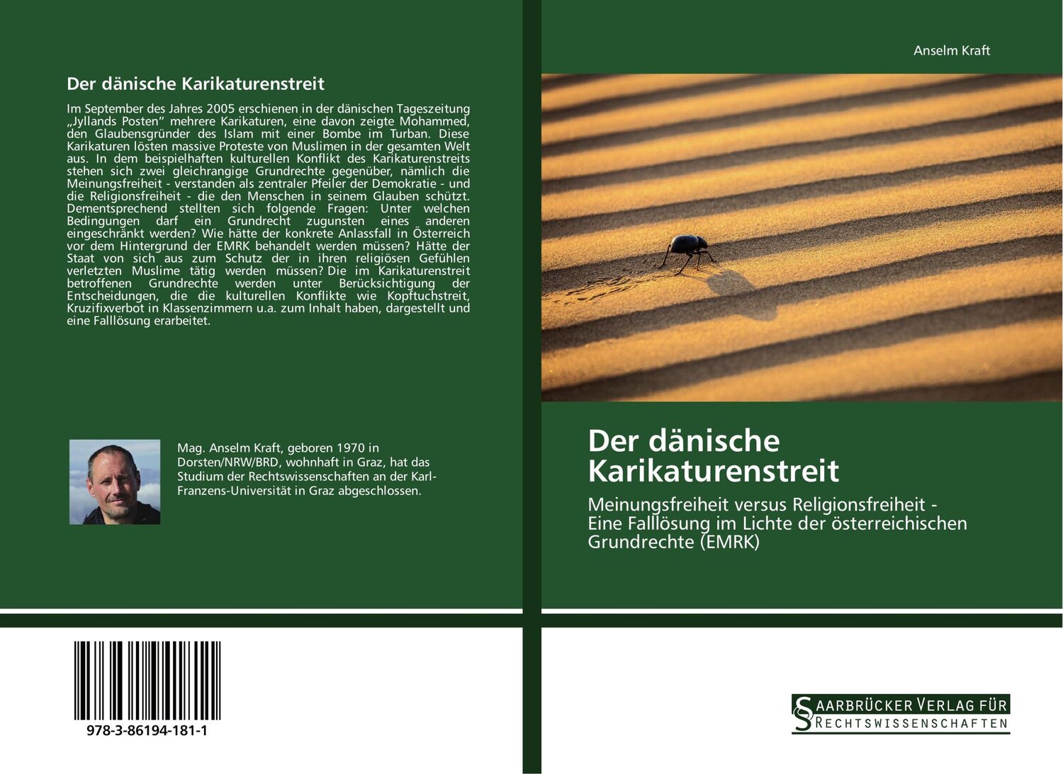 Cover: 9783861941811 | Der dänische Karikaturenstreit | Anselm Kraft | Taschenbuch | 96 S.