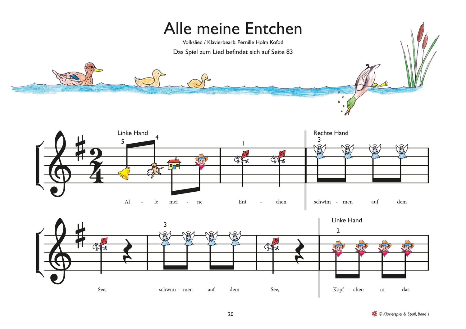 Bild: 9788799566778 | Klavierspiel &amp; Spaß 01: Für Kinder, Eltern und Großeltern | Kofod