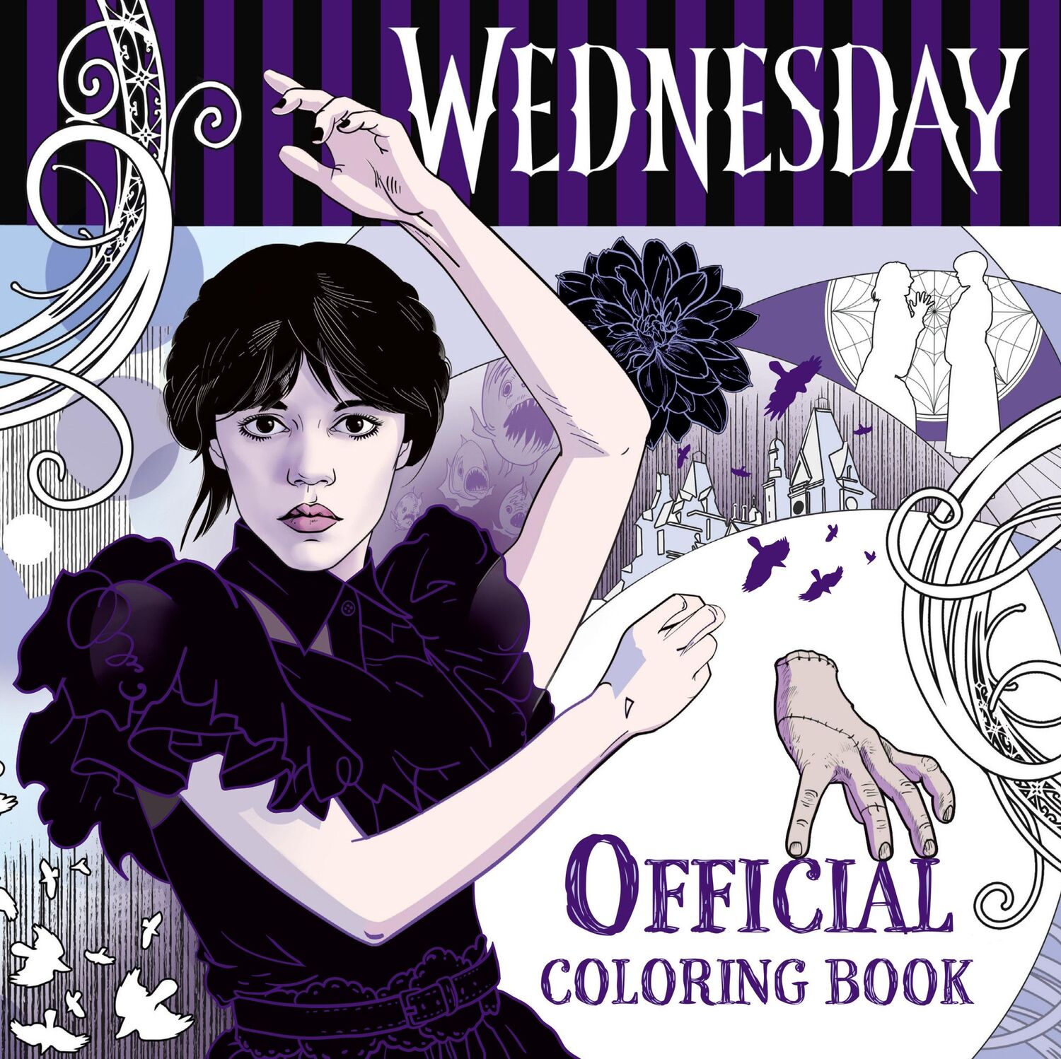 Cover: 9780593896686 | Wednesday: Official Coloring Book | Random House | Taschenbuch | 2024