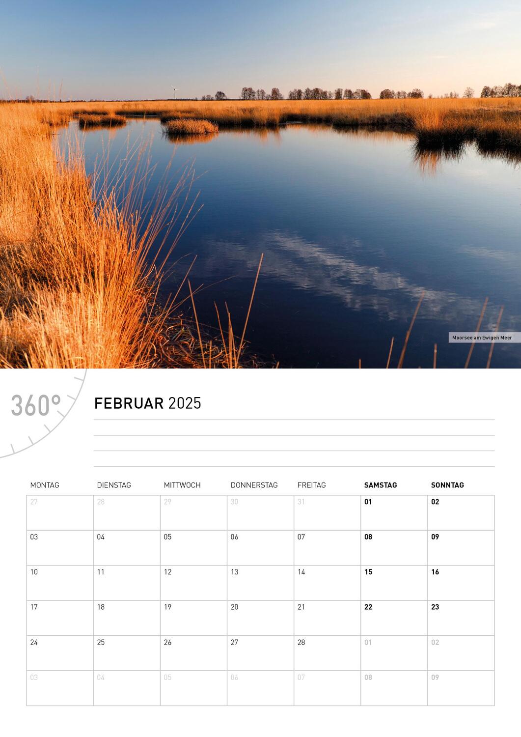 Bild: 9783968555782 | 360° Ostfriesland Broschürenkalender 2025 | Ottmar Heinze | Kalender