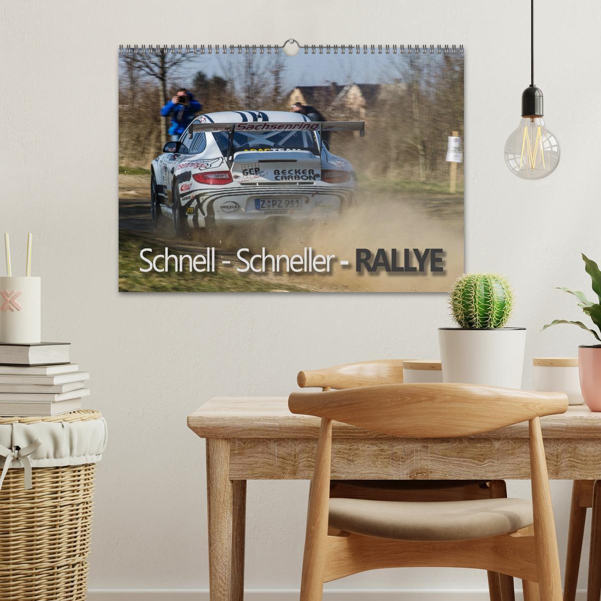 Bild: 9783435513697 | Schnell - Schneller - Rallye (Wandkalender 2025 DIN A3 quer),...