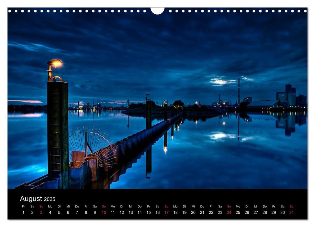 Bild: 9783435740062 | Bremen bei Nacht (Wandkalender 2025 DIN A3 quer), CALVENDO...