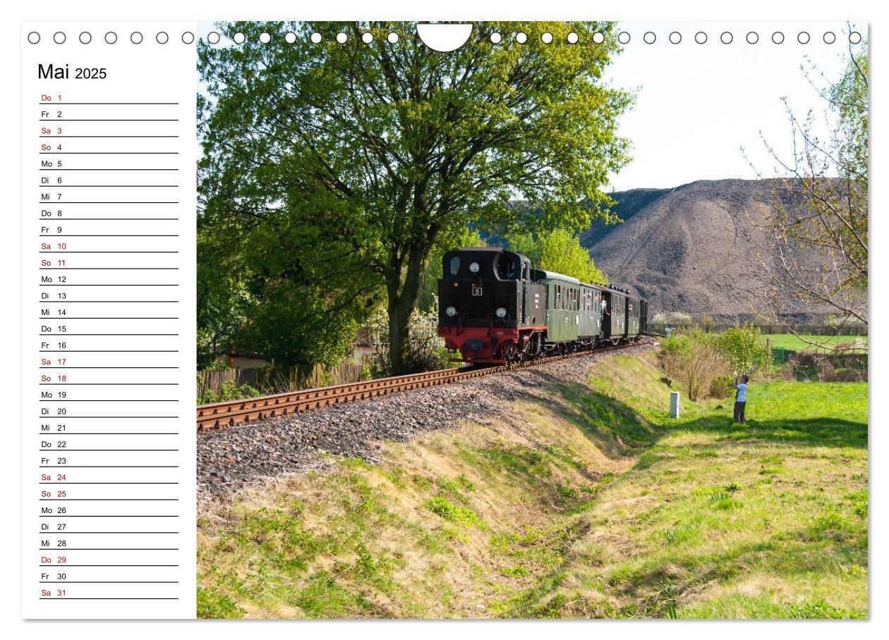 Bild: 9783435217847 | Die Mansfelder Bergwerksbahn (Wandkalender 2025 DIN A4 quer),...