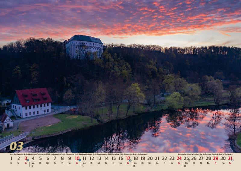 Bild: 9783957561411 | Glanzlichter Sachsen 2025 | Jörg Neubert | Kalender | Deutsch | 2025