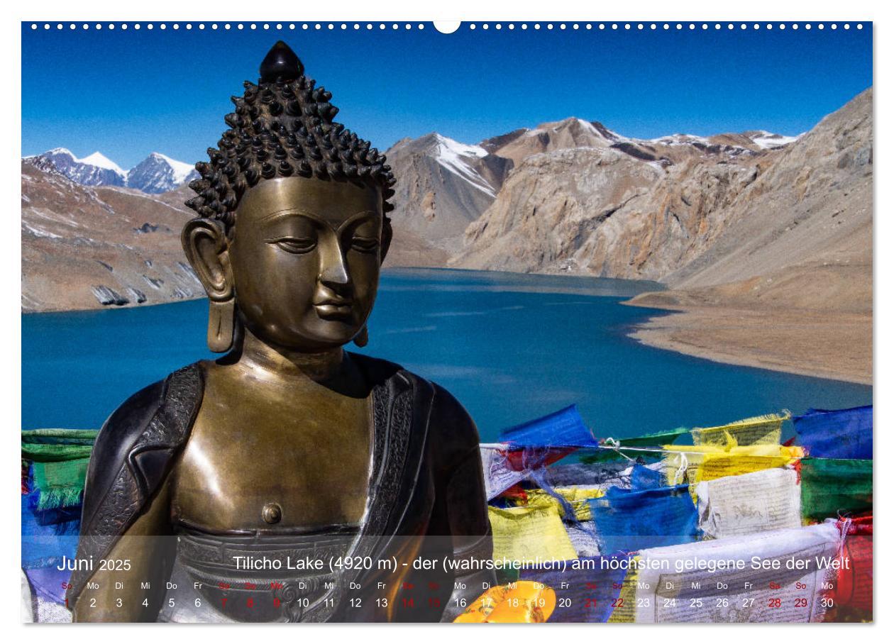 Bild: 9783435148738 | NEPAL - rund um die Annapurna (Wandkalender 2025 DIN A2 quer),...