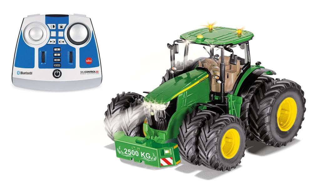 Cover: 4006874067367 | SIKU 6736 - John Deere 7290R mit Doppelreifen, Bluetooth...